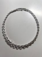 Massive Kette, Edelstahl versilbert 74.7 g